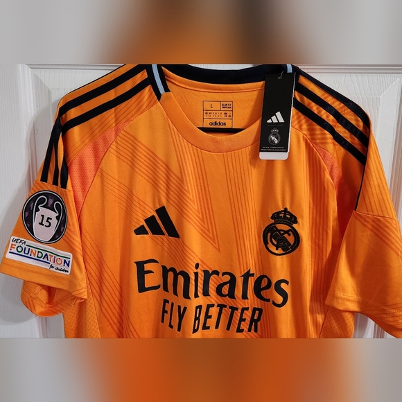 Mbappe Real Madrid 24/25 Away Jersey Large - Picture 3 of 7